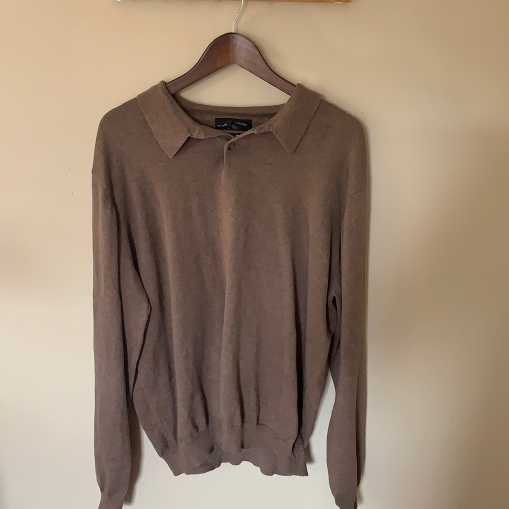Men’s XL collar long sleeve